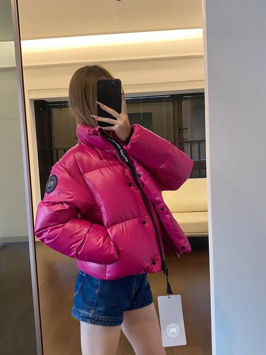 P720 Puff Short Big Goose Bread Jacket Down Jacket 2023 new official hot model CANADA GOOSE Canada Goose Puff Short Down Jacket 2256W, 4 colors early adopter version! This year’s hottest item! 4 Colors, 5 Codes